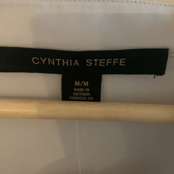 NEW Cynthia Steffe light taupe blouse, M - Picture 4 of 5